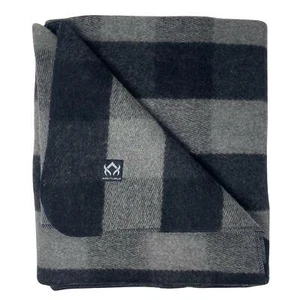 Arcturus Backwoods Wool Blanket - Gray Buffalo Plaid | 4.5 lbs (64" x 88") - Picture 1 of 10