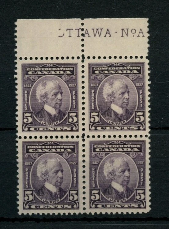 🍁#144 NEGRO de 4 edición Confed de cinco centavos, placa parcial VFMNH Cat $48+ Canadá como nuevo Foto 1 de 1