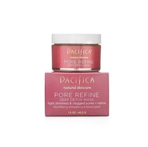 PACIFICA Natural Skincare Pore Refine Deep Detox Mask Blackberry Strawberry & Le - Picture 1 of 3