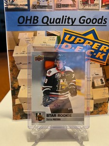 2019-20 Upper Deck CHL - Senna Peeters #395 - Official Auto