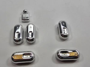 Se adapta a 02-05 Superduty F250 F350 F450 2 puertas tocho ventana interruptor botones pulido - Imagen 1 de 1