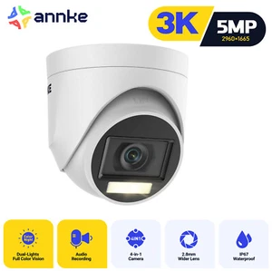 ANNKE 4IN1 5MP Security Camera Full Color Night Vision Outdoor Audio Recording - Picture 1 of 20