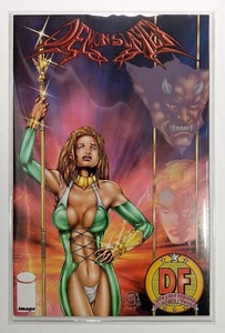 Demonslayer #1 In to Hell DF Dynamic Forces Gold VAR mit Echtheitszertifikat (2000) Image Comics - Bild 1 von 2