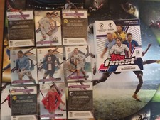 2022-23 TOPPS Finest UEFA Club Competitions Soccer UCC Base Cards Refractor