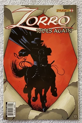 Zorro Rides Again #1 (Dynamite, 2011) 9.2 Near Mint- {Maxi-Series} - Image 1 of 2