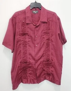 Camisa Successo Uomo by Phita bordada 100 % lino 4 bolsillos para hombre X-LARGE - Imagen 1 de 9