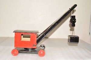 Vintage Turner Toys, Pressed Steel Craft (Buddy L) Clamshell Live Steam Dredge