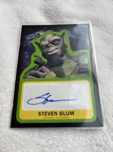 Star Wars Journey To Force Awakens Autograph Card: Steven Blum As Zen Orrelios - Picture 1 of 1