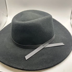 Universal Thread Fedora Hut 100% Wolle Damen Einheitsgröße schwarz - Bild 1 von 5