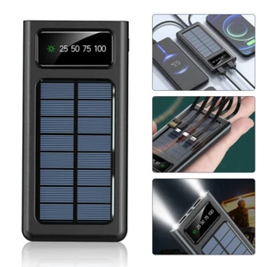 4 USB Power Bank Solar Portable External Battery Backup Charger Fast Charging - Picture 1 of 12