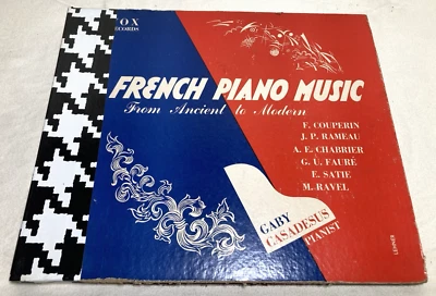 Gaby Casadesus—French Piano Music From Ancient To Modern—4x 10" 78 RPM Set VG+ - Image 1 of 4