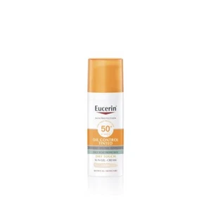 Eucerin Olio Solare Controllo Gel Colorato-Crema Dry Touch SPF50+ Luce 50ml (1.69floz) - Foto 1 di 6