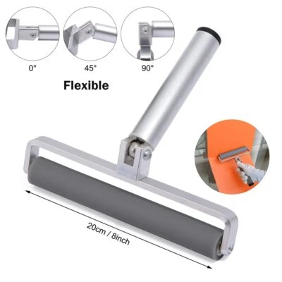 8" Sticky Silicone Roller Rubber Squeegee for Car Vinyl Wrap Window Tint TOOL - Image 1 of 4