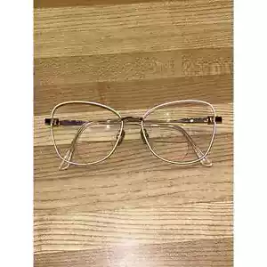 Monturas de gafas Jimmy Choo blancas y doradas 5615 marcos 1-4 solamente - Imagen 1 de 5