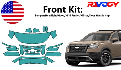Película de protección de pintura PreCutKit PPF para Nissan Pathfinder Rock Creek 2023-2025  Foto 1 de 4
