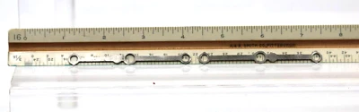 Lionel O Scale 1668E-9 Side Rod Pieces 1:48 Gauge Post War Part - Image 1 of 4