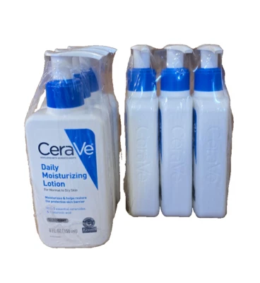 NEW 3 PACK CeraVe Daily Moisturizing Oil Free Lotion 5 oz small travel size - Image 1 of 3