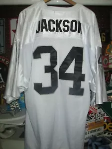 AUTHENTIC Older MADE IN USA Vtg 1987 Mitchell & Ness BO JACKSON Jersey Sz 60 2X - Picture 1 of 14