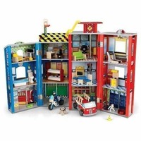 kmart wooden fire station