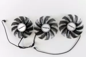 Full Set GPU Fans 82mm 87mm Gigabyte Gaming OC 3070 3080 3090 Ti T128015SU | ... - Picture 1 of 6