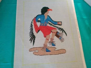 Needlepoint Canvas Eagle Dancer Kachina Southwest Design 12x16 Unfinished - Picture 1 of 5