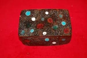 Ancienne boite à bijou en terre cuite - - Imagen 1 de 4