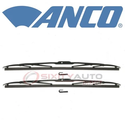 2 pc ANCO Front Wiper Blade for 1993 Asuna SE - Windshield Windscreen Washer ds - Изображение 1 из 4
