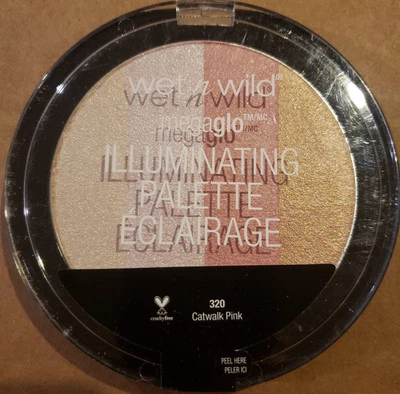 Wet n Wild MegaGlo Illuminating Palette, Catwalk Pink 320, 0.35 oz - Image 1 of 2