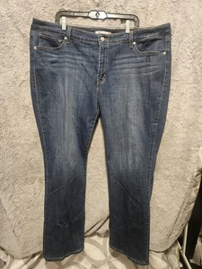 Levis Jeans, Womens Size 24W, Blue Denim, Classic Stretch. - Picture 1 of 12