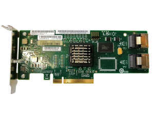 LSI SAS3081E-S RAID Controller PCIe x8 SATA SAS LP Card 371-3255-01 - Picture 1 of 3