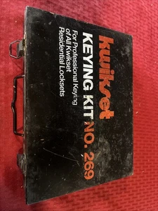 KIT LLAVE CERRADURA PUERTA KWIKSET 269 HERRAMIENTA CERRAJERÍA - Imagen 1 de 9