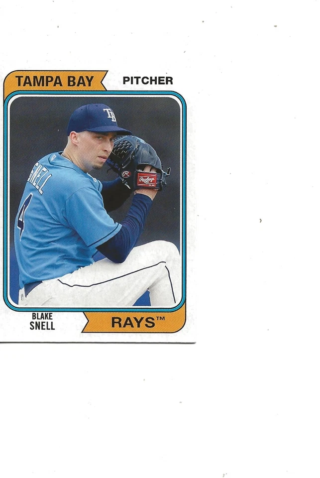 Archives 1974 Design Star Pitcher 2020 Blake Snell Foto 1 de 1