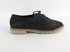 Clarks Griffin Maddy Nubuck Perforated Lace Up Shoes Uk 5 D New