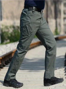 Men's Ripstop Waterproof Multi Pocket Pants, 40 x 32 - Imagen 1 de 2