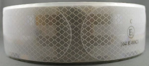 3M White Tanker Ovals (983-10S) DiamondGrade Class 1 Reflective Tape 50mmx45m - Picture 1 of 4