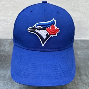 Toronto Blue Jays Hat Plain Logo MLB OS Sports On Field Strapback Cap SZ L H39 - Picture 1 of 9