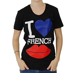 Jean Charles de Castelbajac tshirt i love french kiss - Imagen 1 de 4