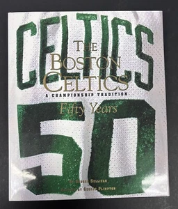 Boston Celtics 50 Years Book Signed By Larry Bird Sportsworld - Picture 1 of 4