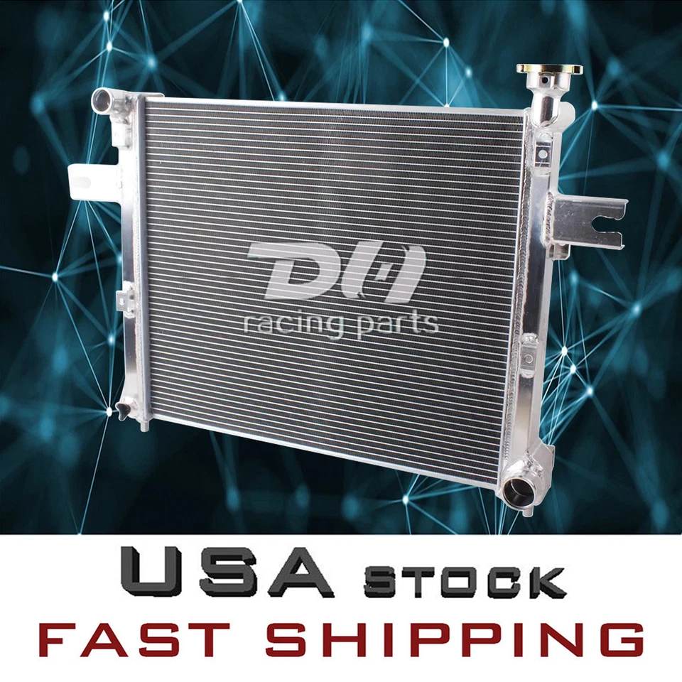 3 Row All Aluminum Radiator For 2005-2010 Jeep Commander/Grand Cherokee 3.0-6.1L - Изображение 1 из 4