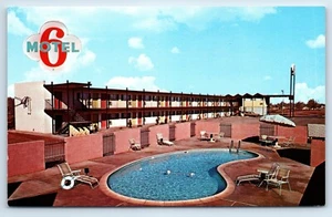 Postal de Motel 6 de Winslow Arizona c1970 - Imagen 1 de 2