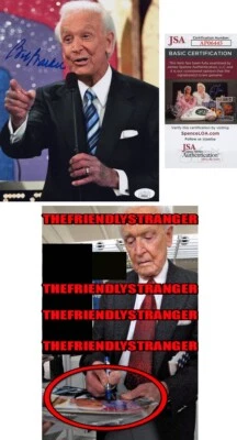 Bob Barker signed "THE PRICE IS RIGHT" 8X10 Photo EXACT PROOF b Host JSA COA - Image 1 of 4