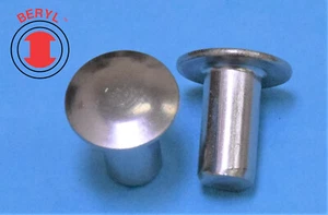 Remaches sólidos para cabeza de armadura de acero zinc THSR964380 - 9/64""X3/8"" - 100 PIEZAS - Imagen 1 de 1