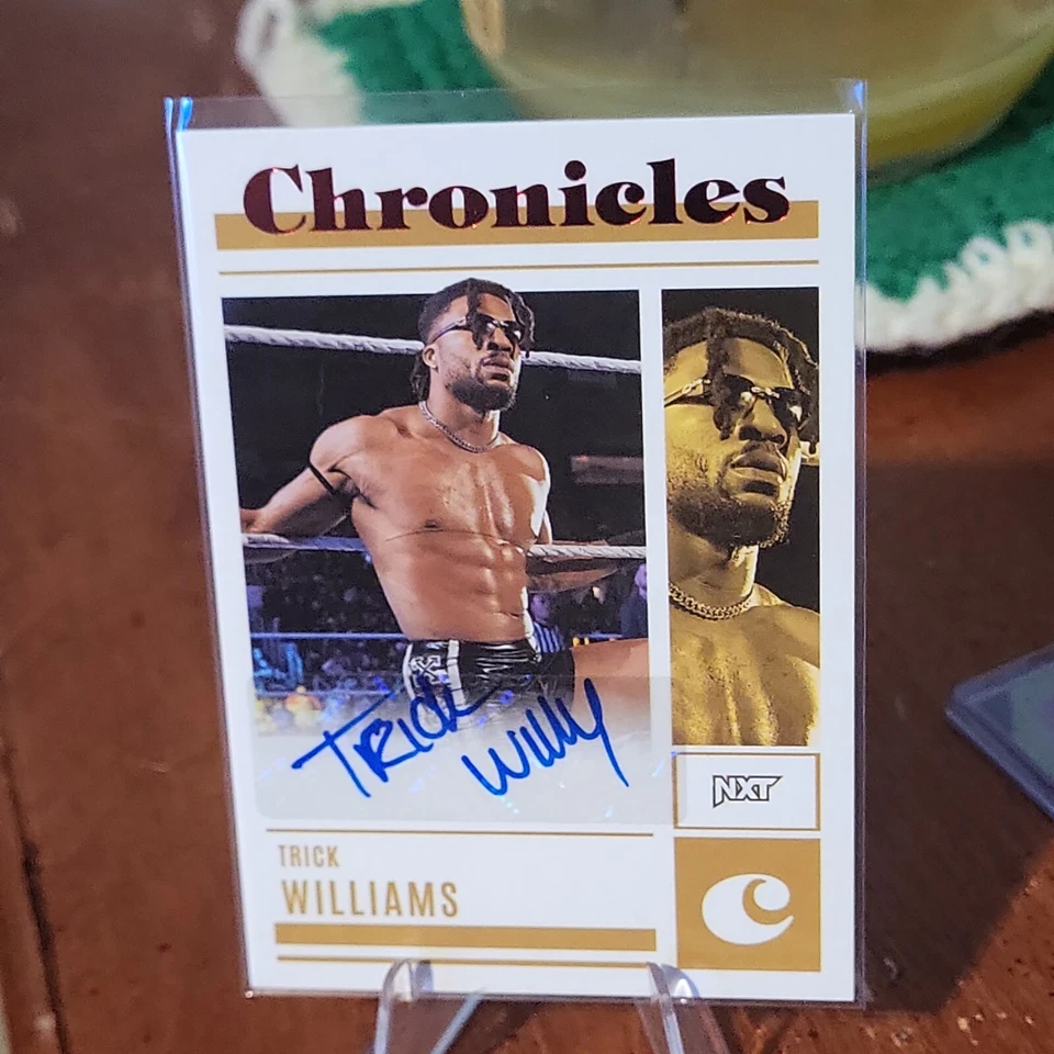 2023 Chronicles WWE - Trick Williams Auto CS-TWL - Retail Red Foil - Image 1 of 2