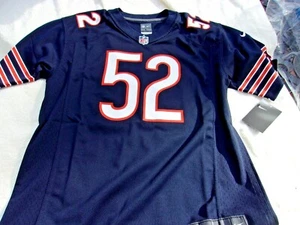 NWT Nike youth football jersey, L (14/16), Chicago Bears, #52, Mack, blue - Picture 1 of 6