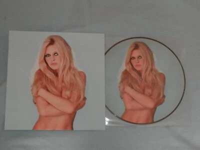 brigitte bardot je t'aime vinyl 33 T picture disc format 25 cm état neuf - Photo 1/2