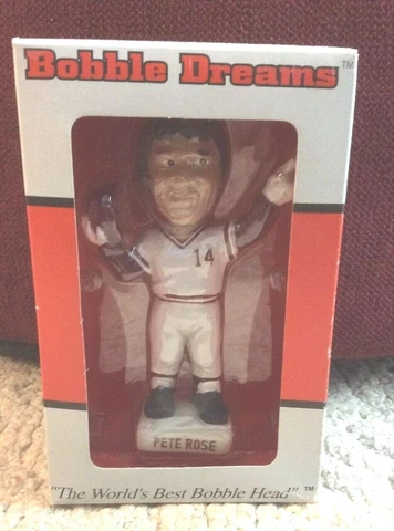 PETE ROSE Cincinnati Reds  Limited Edition Farewell To Riverfront Bobblehead Cover