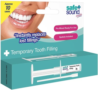 SAFE + SOUND Safe and Sound Temporary Tooth filling