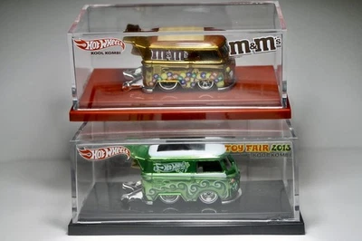Hot Wheels Kool Kombi Gold / Green Spectraflame Custom Made With Display Case - Image 1 of 4