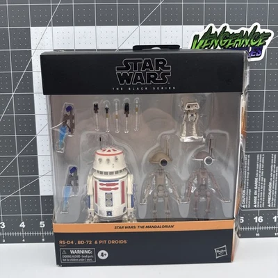星球大战:曼达洛人 R5-D4,BD-72 Pit Droids 黑色系列损坏盒  — 第 1/4 张图片