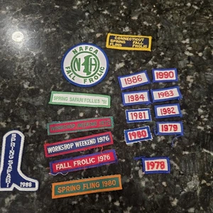 NAFCA Patch Lot Family Camper Association Lot 2 Workshop Weekend Safari Frolic - Bild 1 von 9